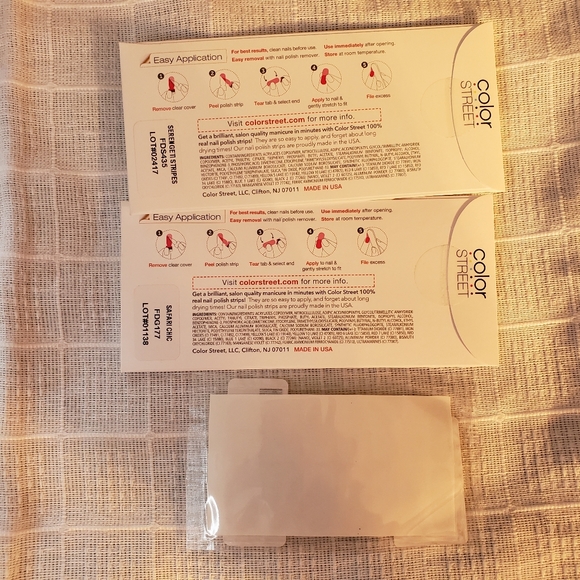 3 different sets Animal print nail strip set - Picture 3 of 6